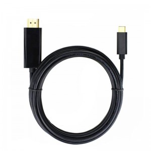 USB C-HDMIケーブル6フィート（4K @ 60Hz）、USB Type C-HDMIケーブル[Thunderbolt 3互換] MacBook Pro 16 '' 2019\/2018\/2017、MacBook Air \/ iPad Pro 2019\/2018、Surface Book 2、Samsung S10 、 もっと