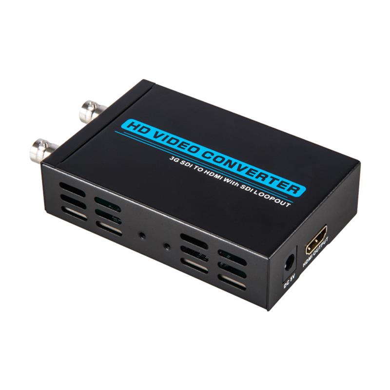 SD \/ HD \/ 3G SDI to HDMI SDIループアウトコンバーター1080P