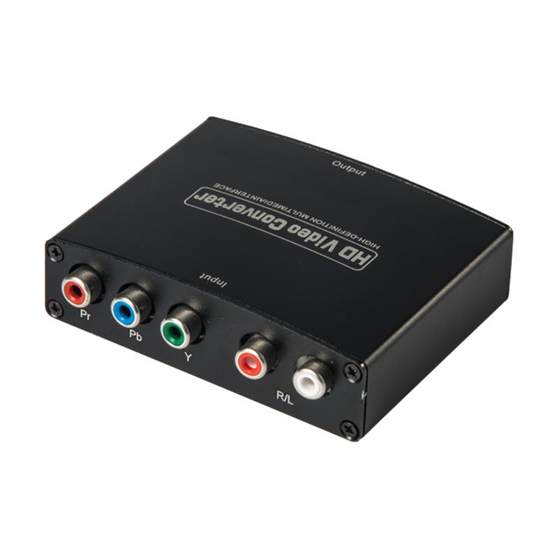 YPbPr + R \/ L AUDIO to HDMI Converter 1080P