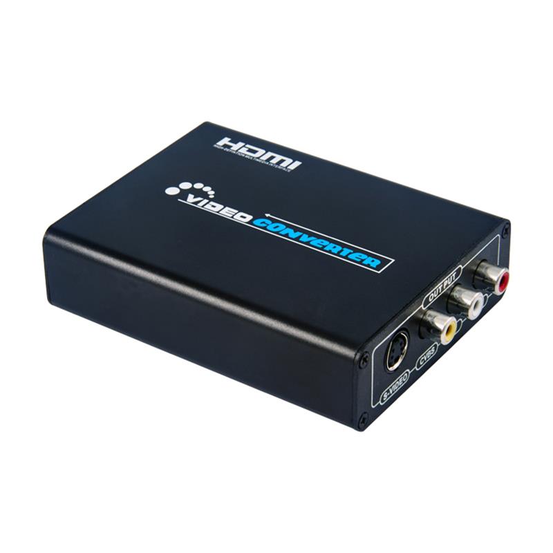 HDMI to CVBS \/ AV + S-Videoコンバーターオートスケーラー