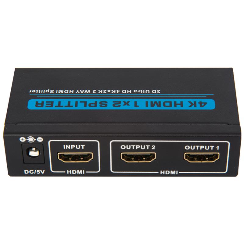 V1.4 2ポートHDMI 1x2スプリッター3D Ultra HD 4Kx2K \/ 30Hz