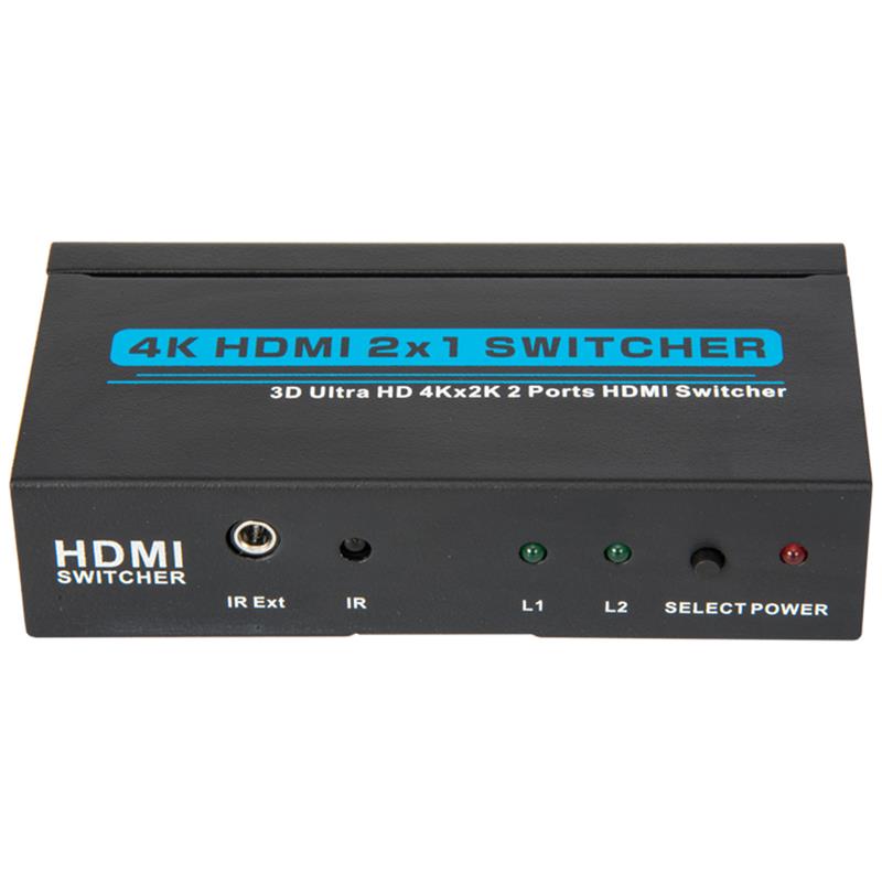 V1.4 4K \/ 30Hz HDMI 2x1スイッチャーサポート3D Ultra HD 4K * 2K \/ 30Hz
