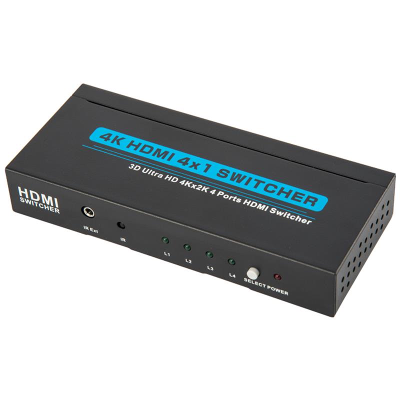 V1.4 4K \/ 30Hz HDMI 4x1スイッチャーサポート3D Ultra HD 4K * 2K \/ 30Hz