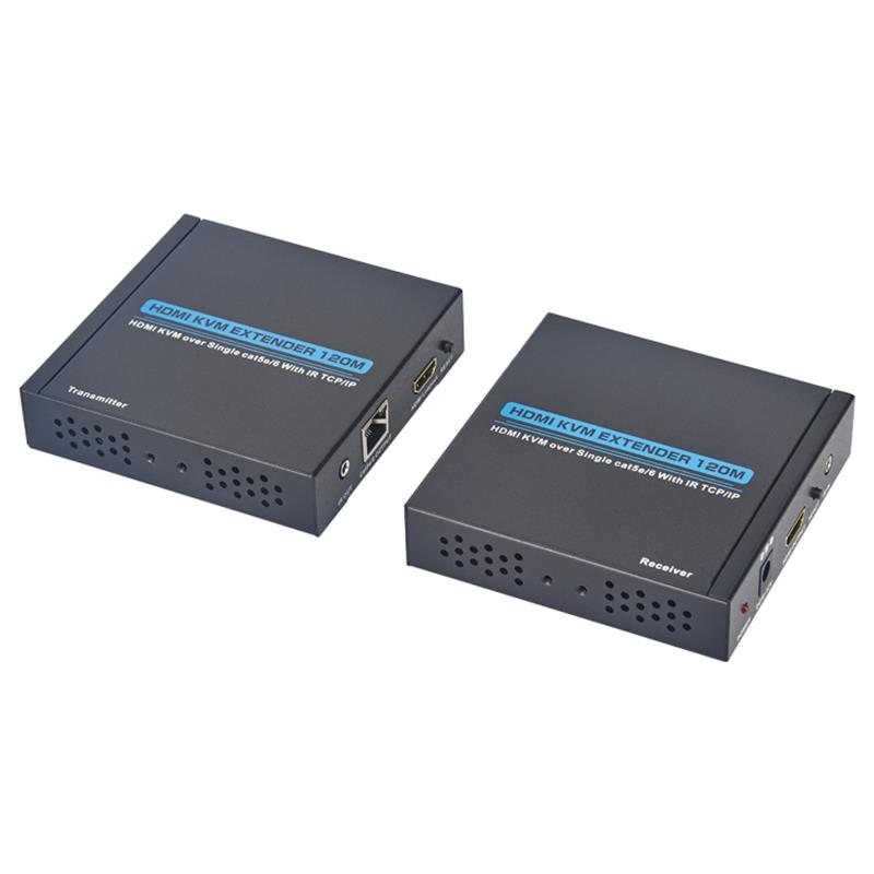 HDMI KVMエクステンダー100m overシングルcat5e \/ 6フルHD 1080P TCP \/ IPをサポート