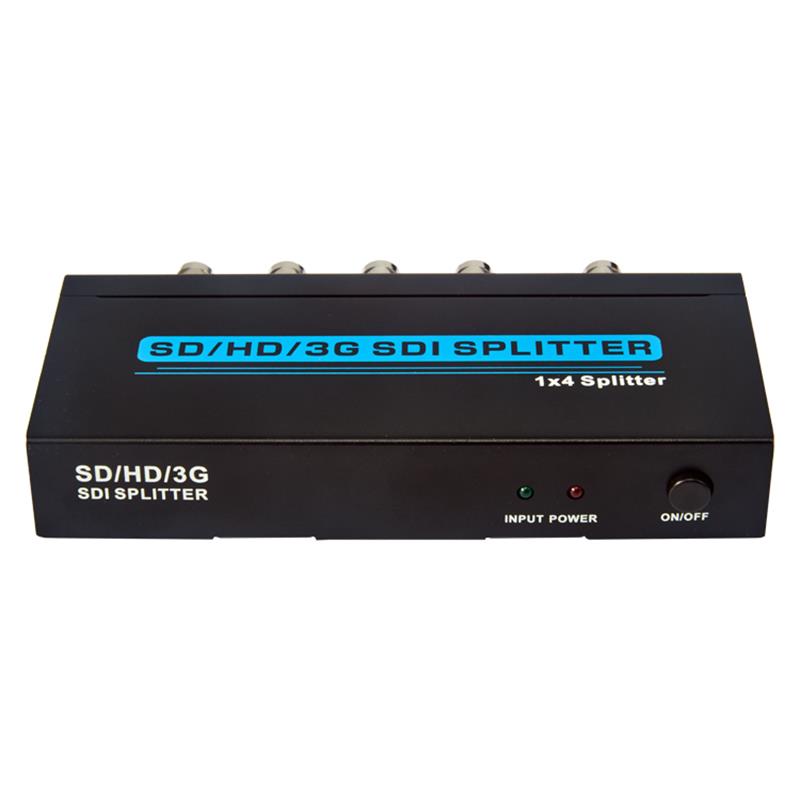 SD \/ HD \/ 3G SDI 1x4スプリッターサポート1080P